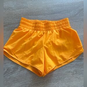Athletic Works Girls Running Shorts‎ Size M (7/8) Neon Orange